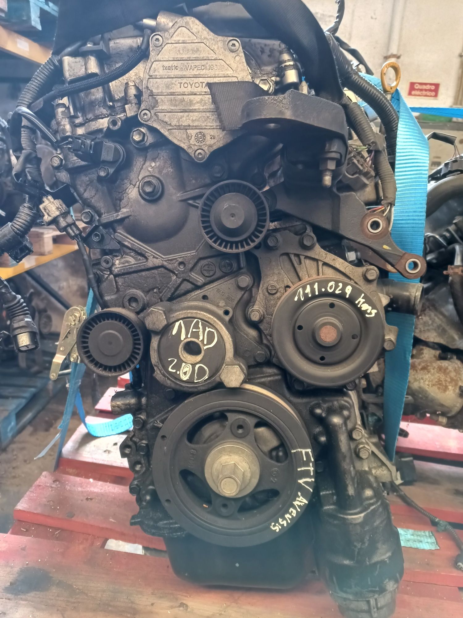 Motor Toyota Auris|Avensis 1AD-FTV 2.0 D4D 126CV