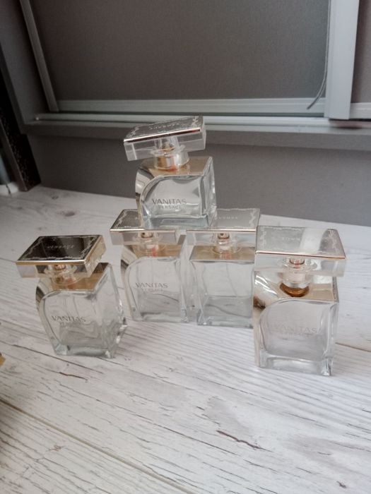 Puste flakony po perfumach flakon perfum Versace vanitas 5szt.