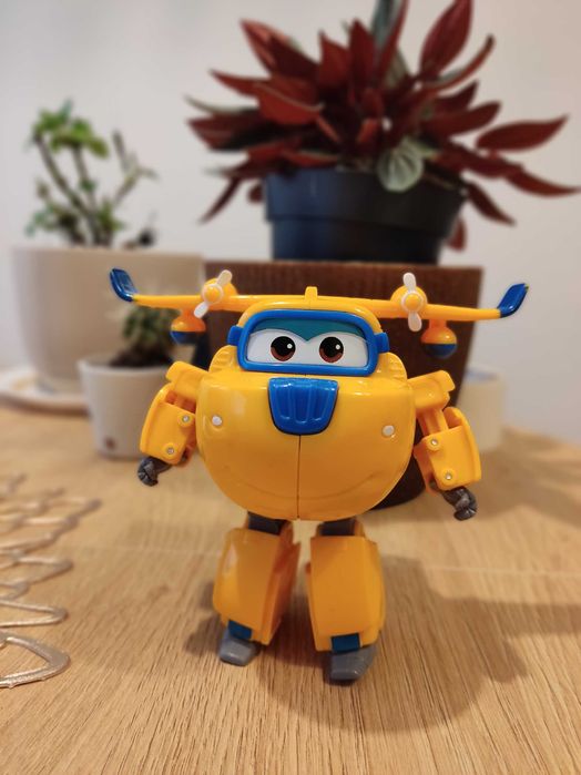 Super wings Śrubek figurka transformująca, samolot
