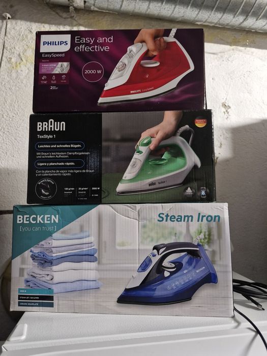Ferros de engomar a vapor