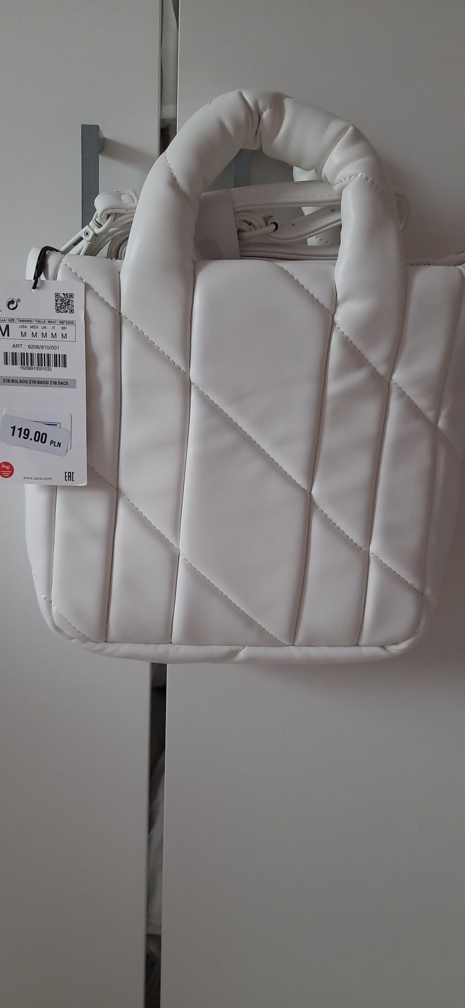 Zara nowa torba biała