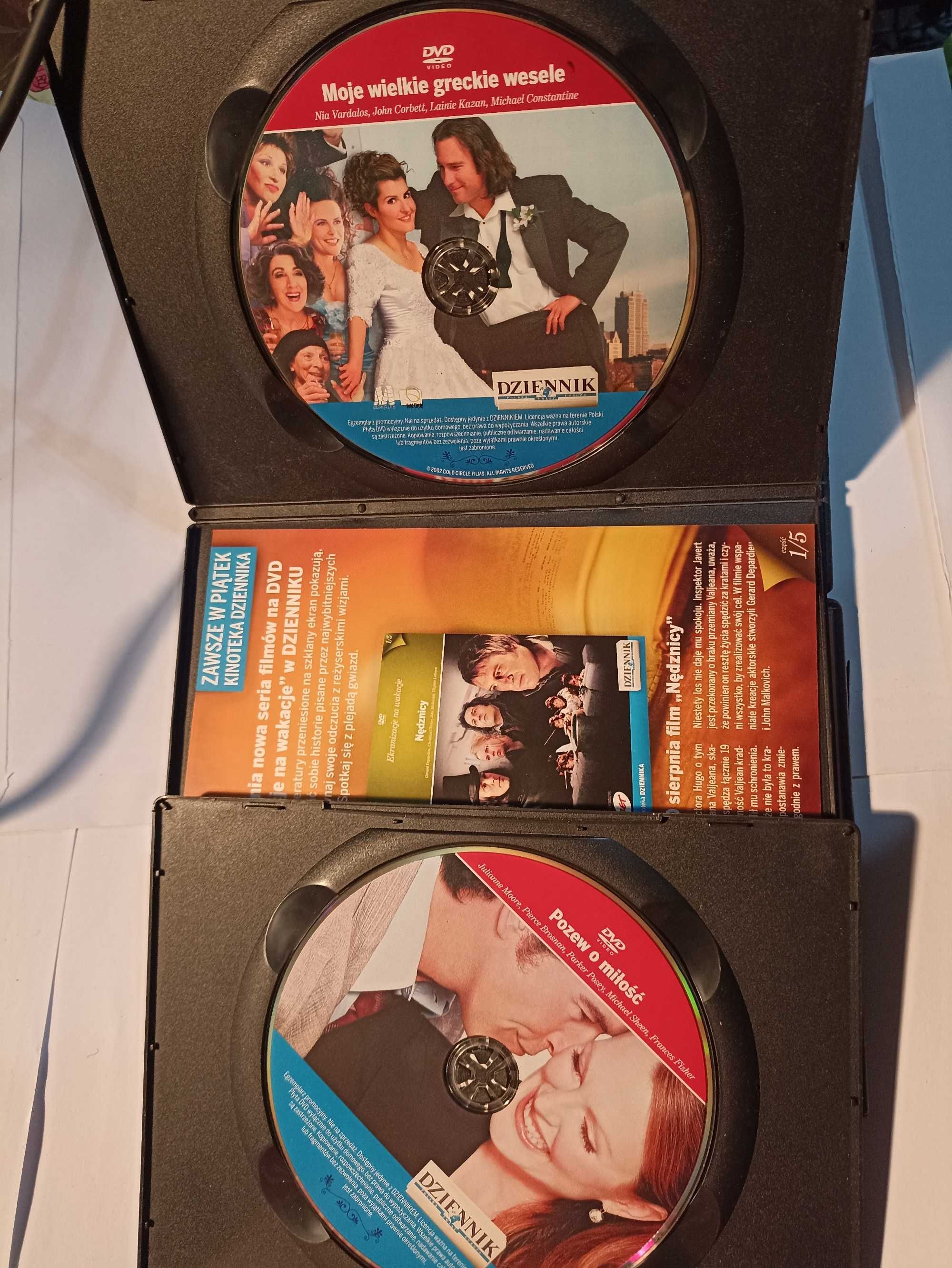 zestaw 4 filmy dvd fanfan tulipan pozew o miłość i inne
