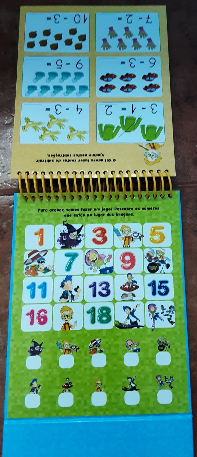 Livro: TOP! Escreve e apaga - Grafismos e números (pré-escolar)