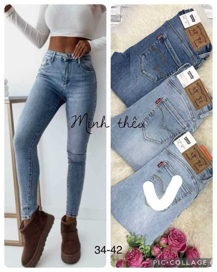 Jeansy Ala Levi's niebieskie M'Sara