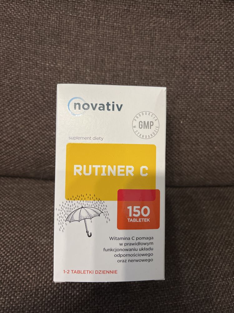 Tabletki Rutiner C Novativ 150 tabletek suplement diety
