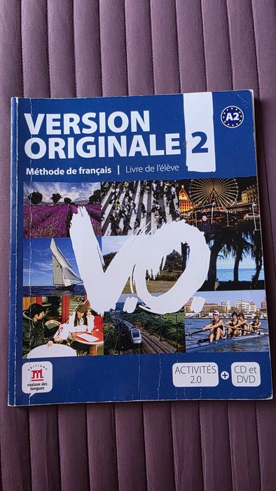 Livro académico "Version Originale 2" (Francês)