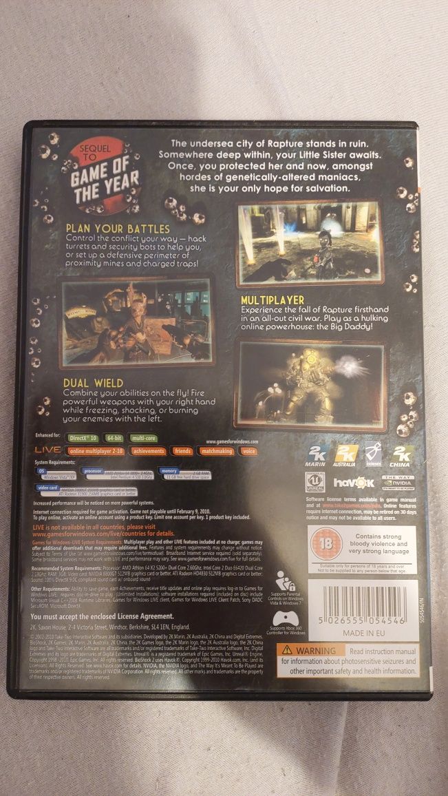 BioShock 2 gra Pc