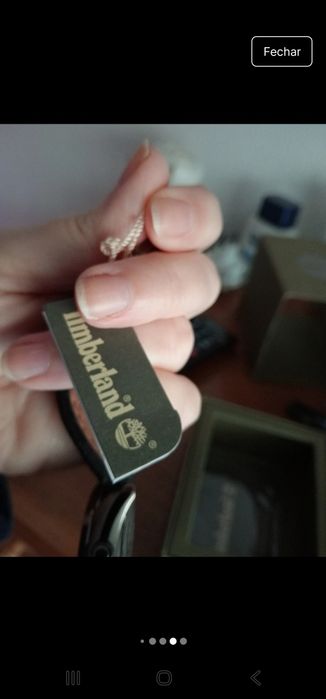 Relogio como nova timberland