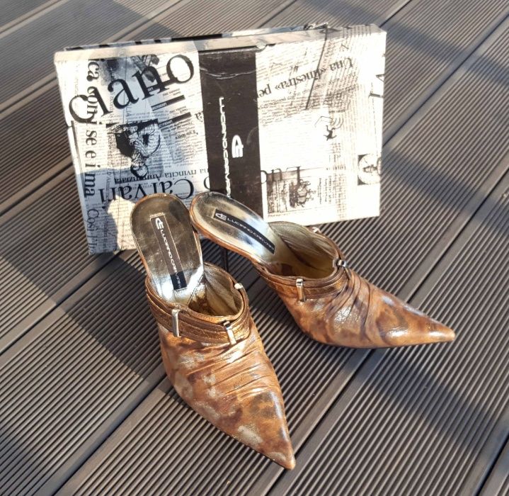 Туфлі жіночі (мюлі) Luciano Carvari р.38