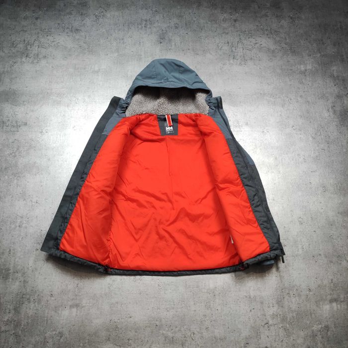 MĘSKA Przejściowa Kurtka z Kapturem Polar Thermal HH Helly Hansen Logo