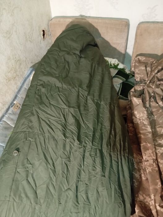 Спальный мешок зимний из водоотталкивающим чехлом