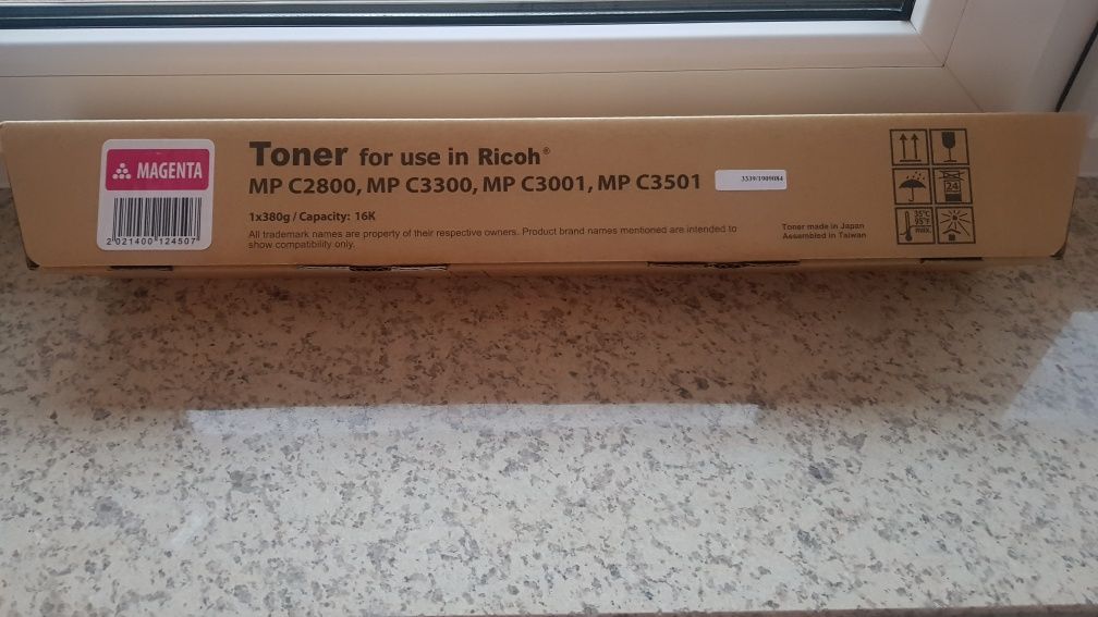 Toner do Ricoh Magenta 380g 16K