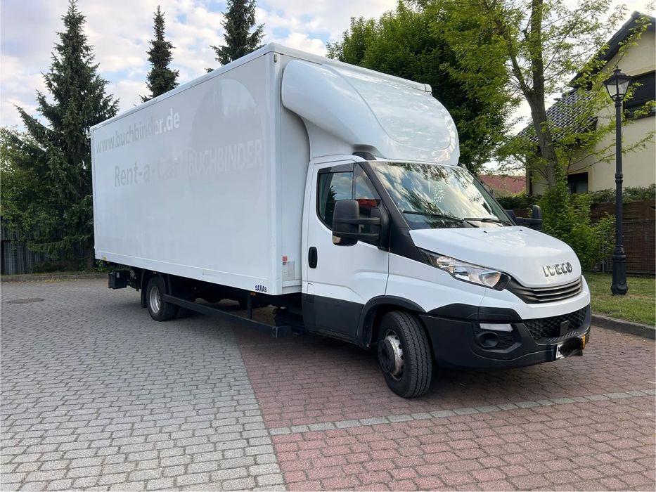 Iveco daily 72c18  rama do zabudowy max rozstaw 510cm laweta skrzynia