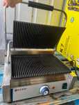Grill kontaktowy Panini, HENDI, góra ryflowana,
