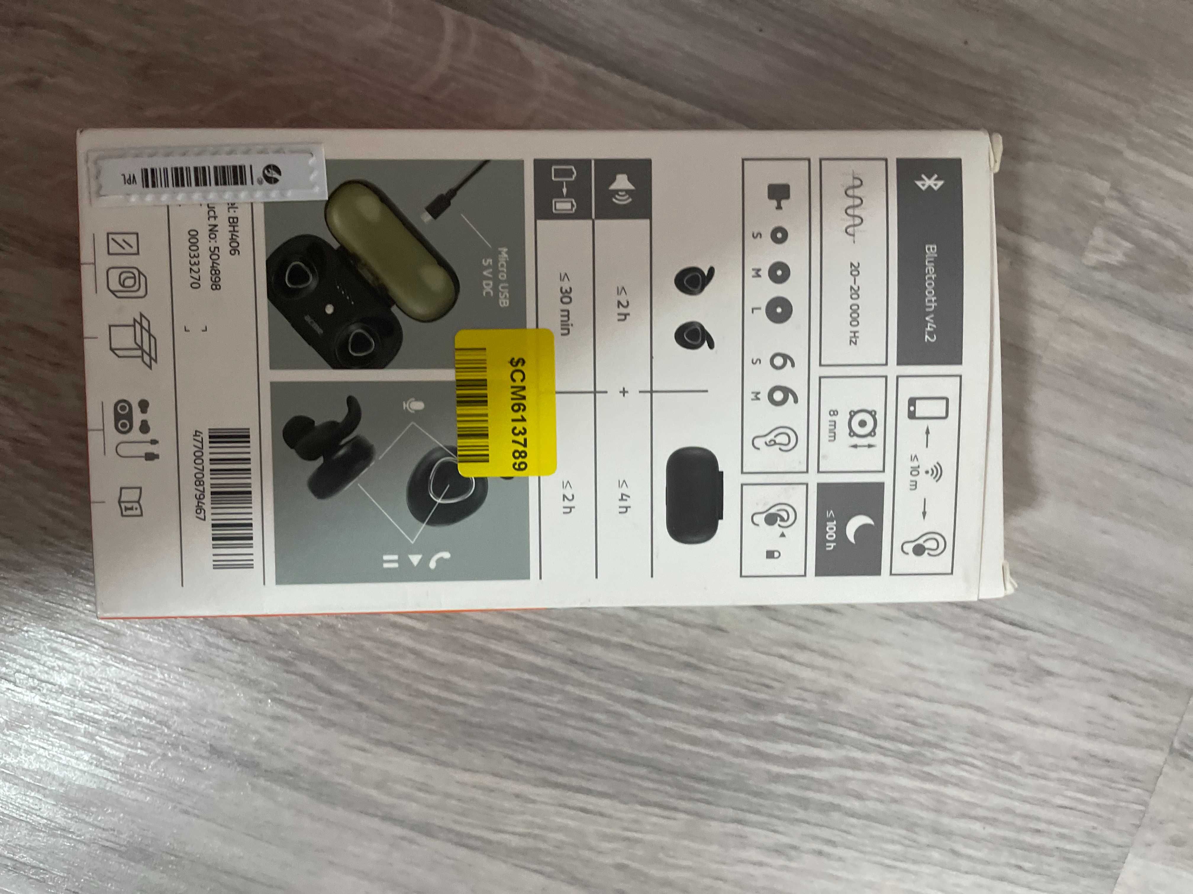 наушники беспроводные Acme BH406 Bluetooth TWS Earphones