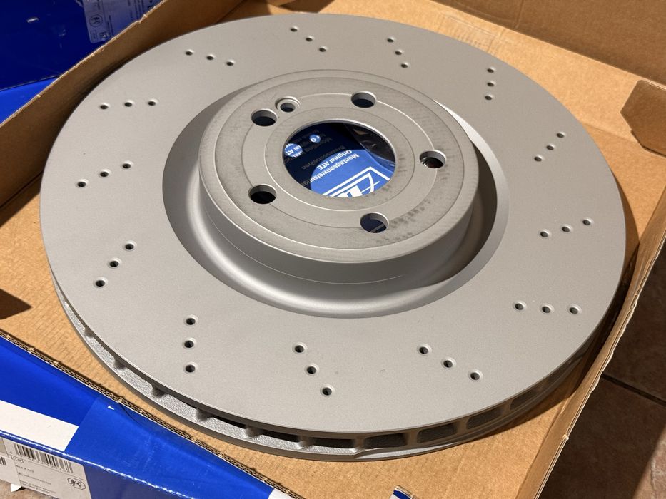 Conjunto Travagem ATE 350mm - Mercedes