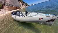 Kayak pesca/passeio Hobbie Oasis Mirage 2 lugares