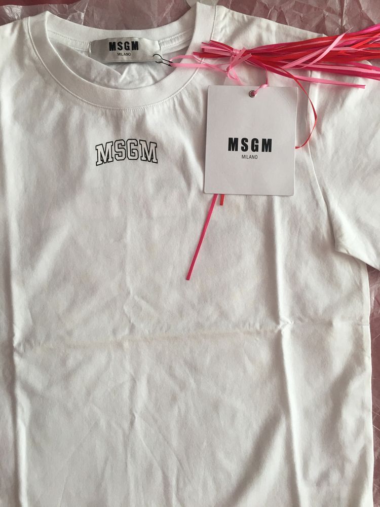 Футболка MSGM, р.М ( маломірить, на S; XS), нова