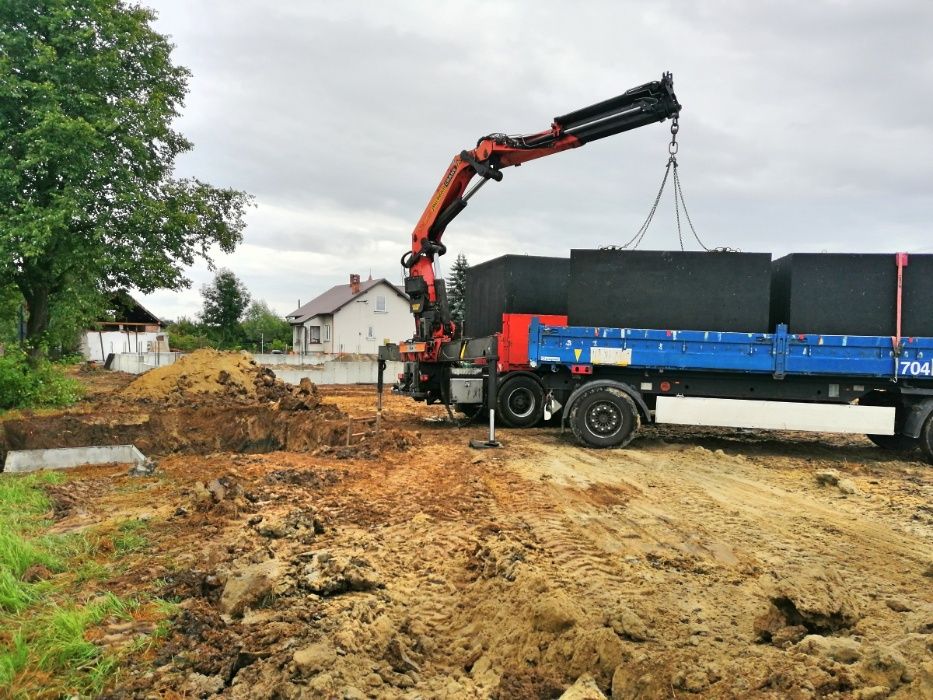 Szamba betonowe zbiorniki na szambo 4-12m z WYKOPEM kompleks Garwolin