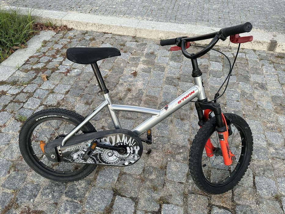 Bicicleta roda 16’ b-twin