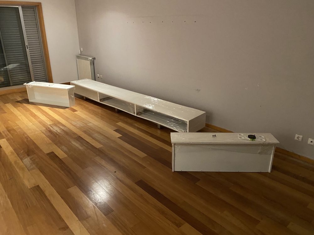 Móveis de Sala MDF - Branco