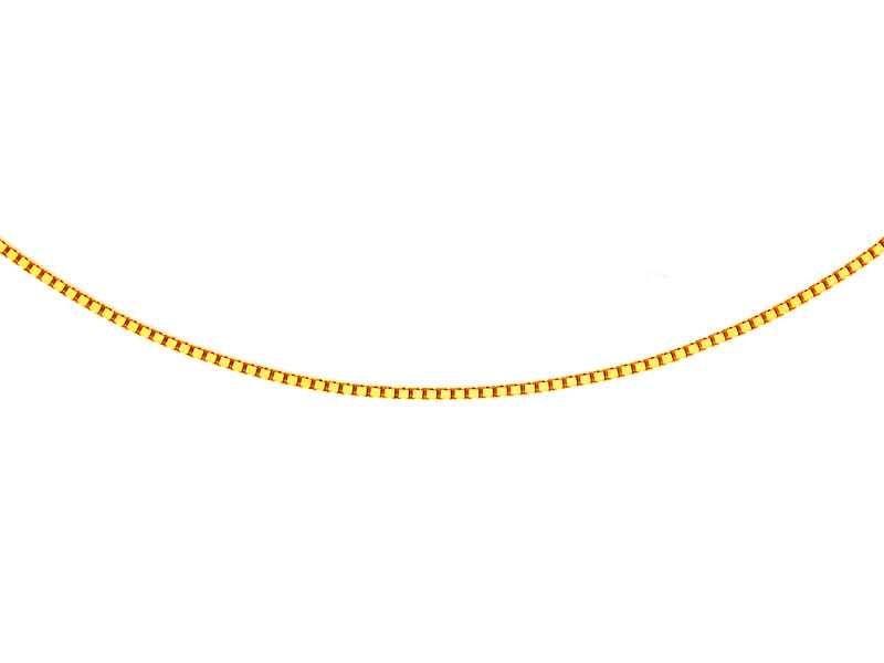 Apart Złoty łańcuszek - kostka AP19-052 próba 585 40cm