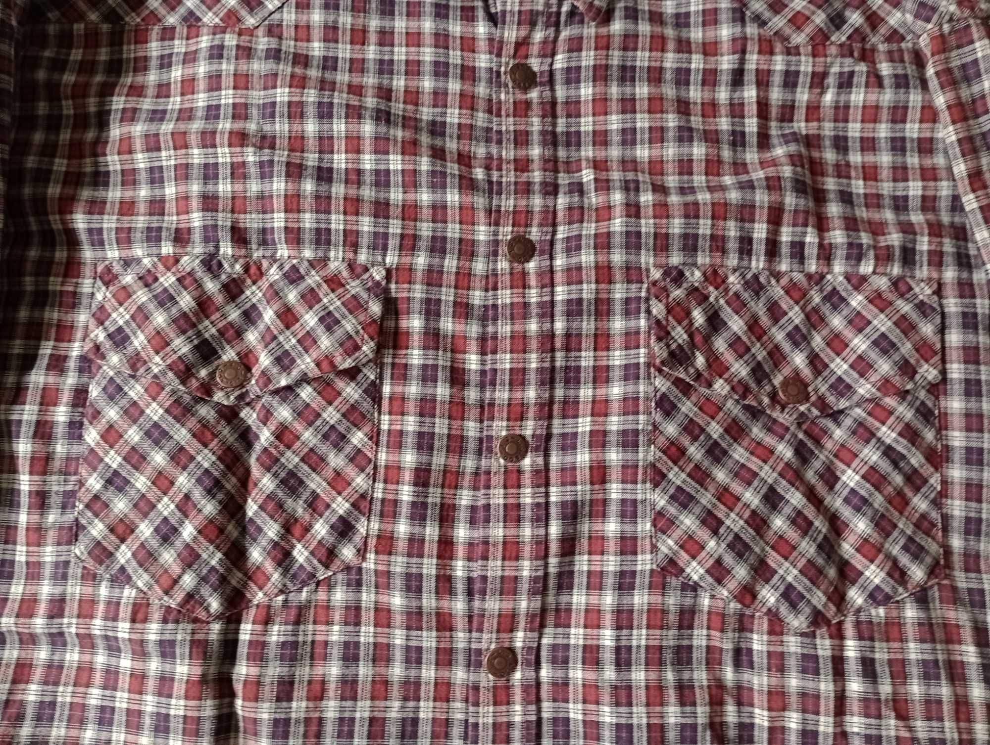 Camisa Levi's quadrados country XL