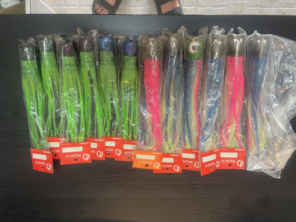 Amostras de pesca BIG GAME novas