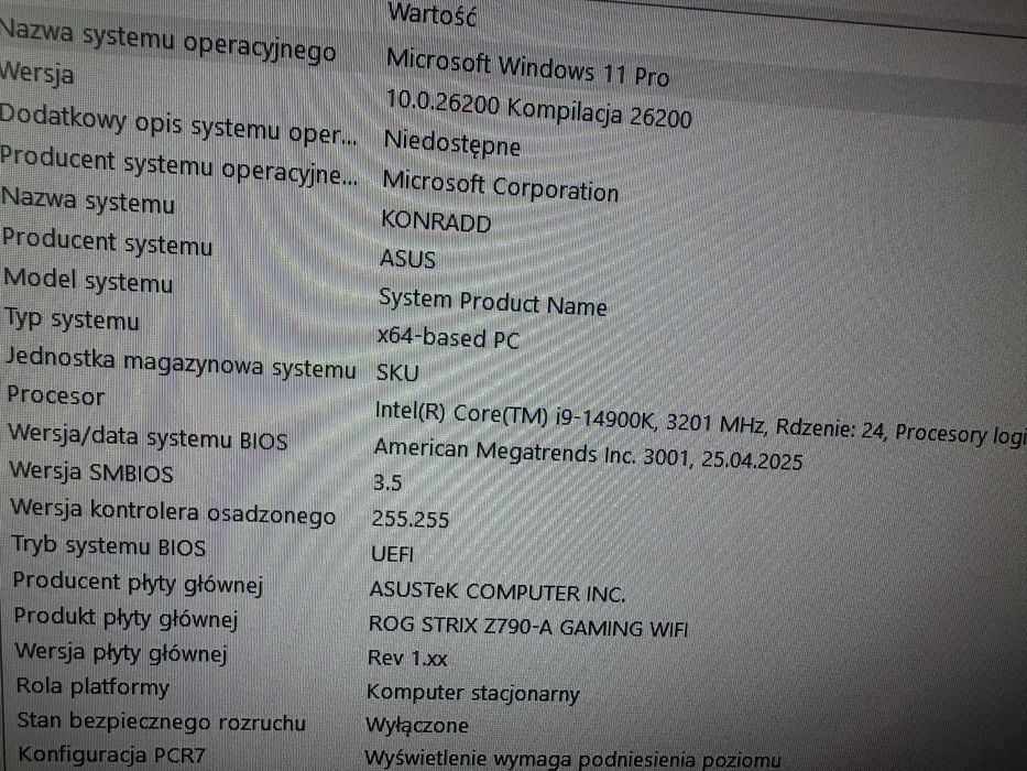 Komputer Do Gier i9 14900k rtx 4070 master | idealny prezent na Swieta