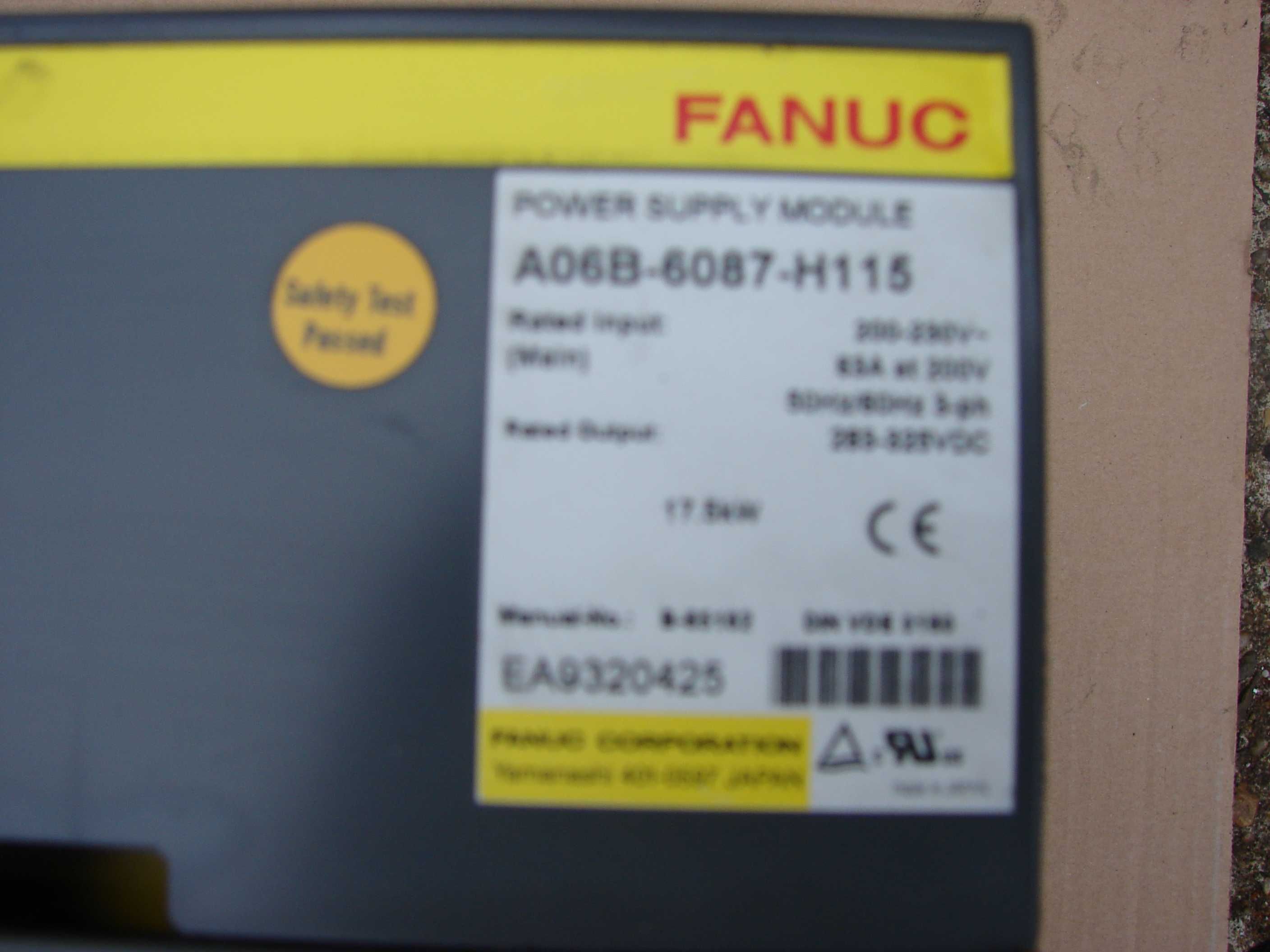 FANUK series 21-TB typ A02B-0210-B501 Sterowanie do tokarki CNC