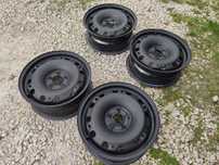 Felgi stalowe 15" 5x100 skoda Rapid fabia VW bora praktik polo golf