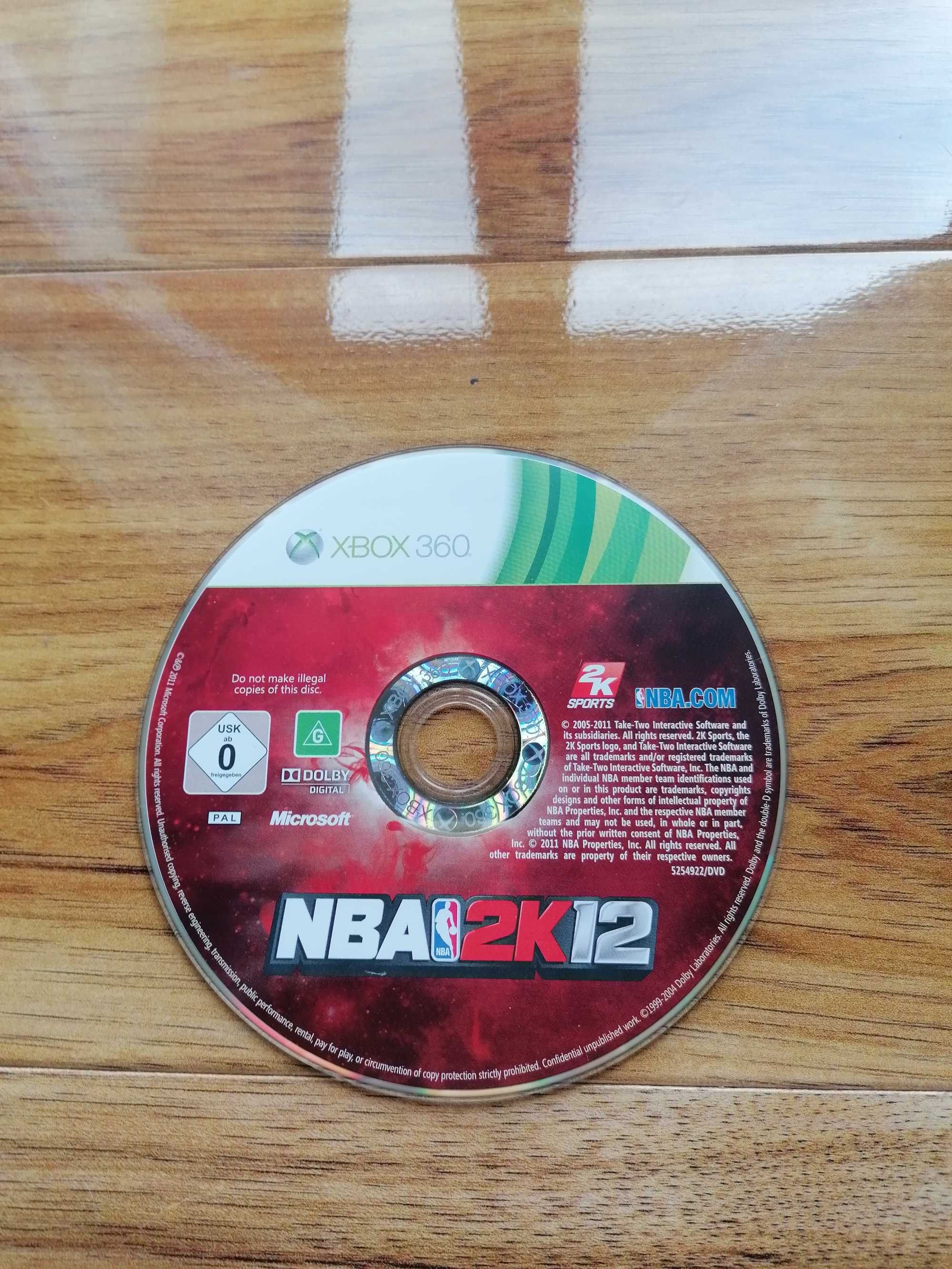 Nba2k12 gra na xbox 360 POLECAM!!!