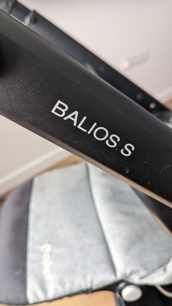 Коляска Cybex Balios S Grey (рюкзак д/м Avent в подарунок)