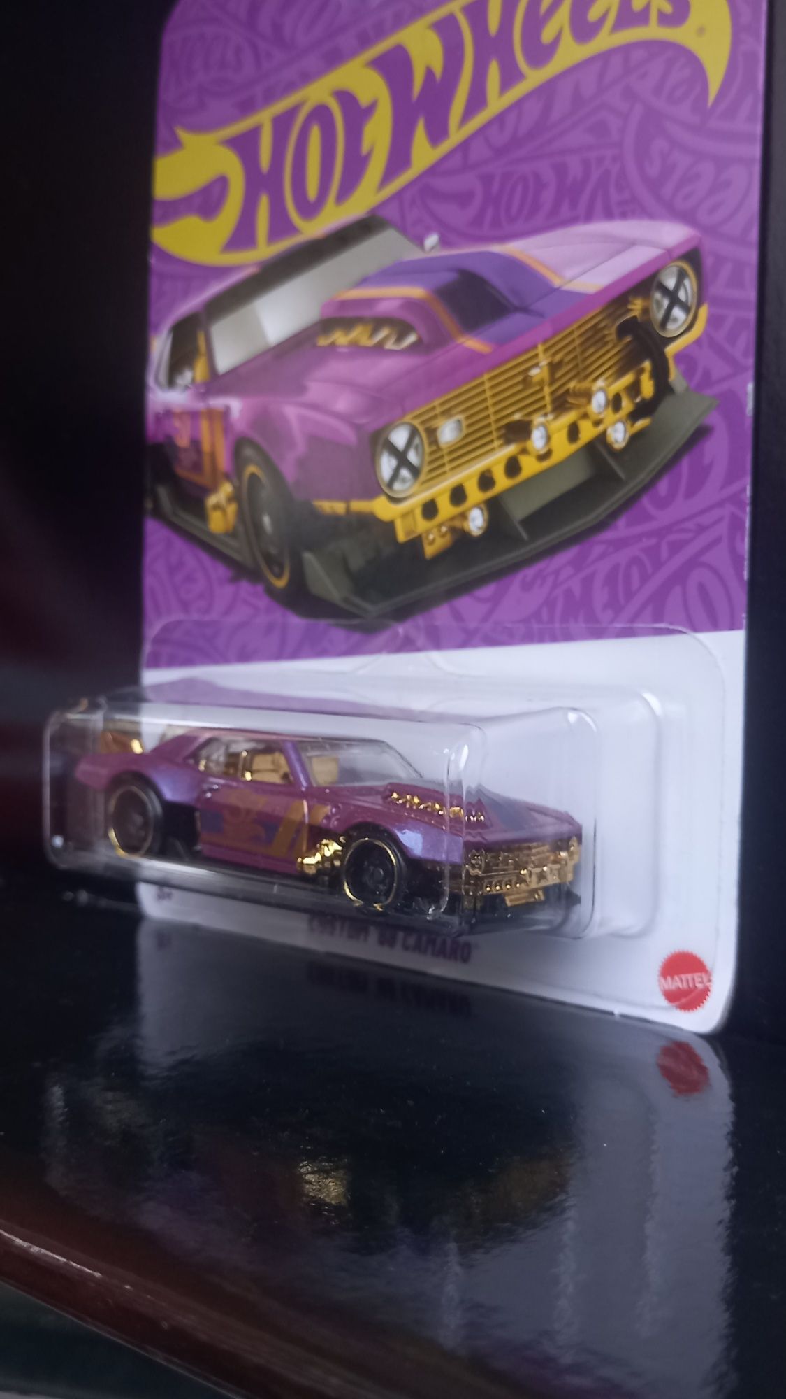 Custom 68 camaro hot wheels
