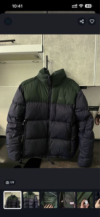 Зимова куртка Lacoste