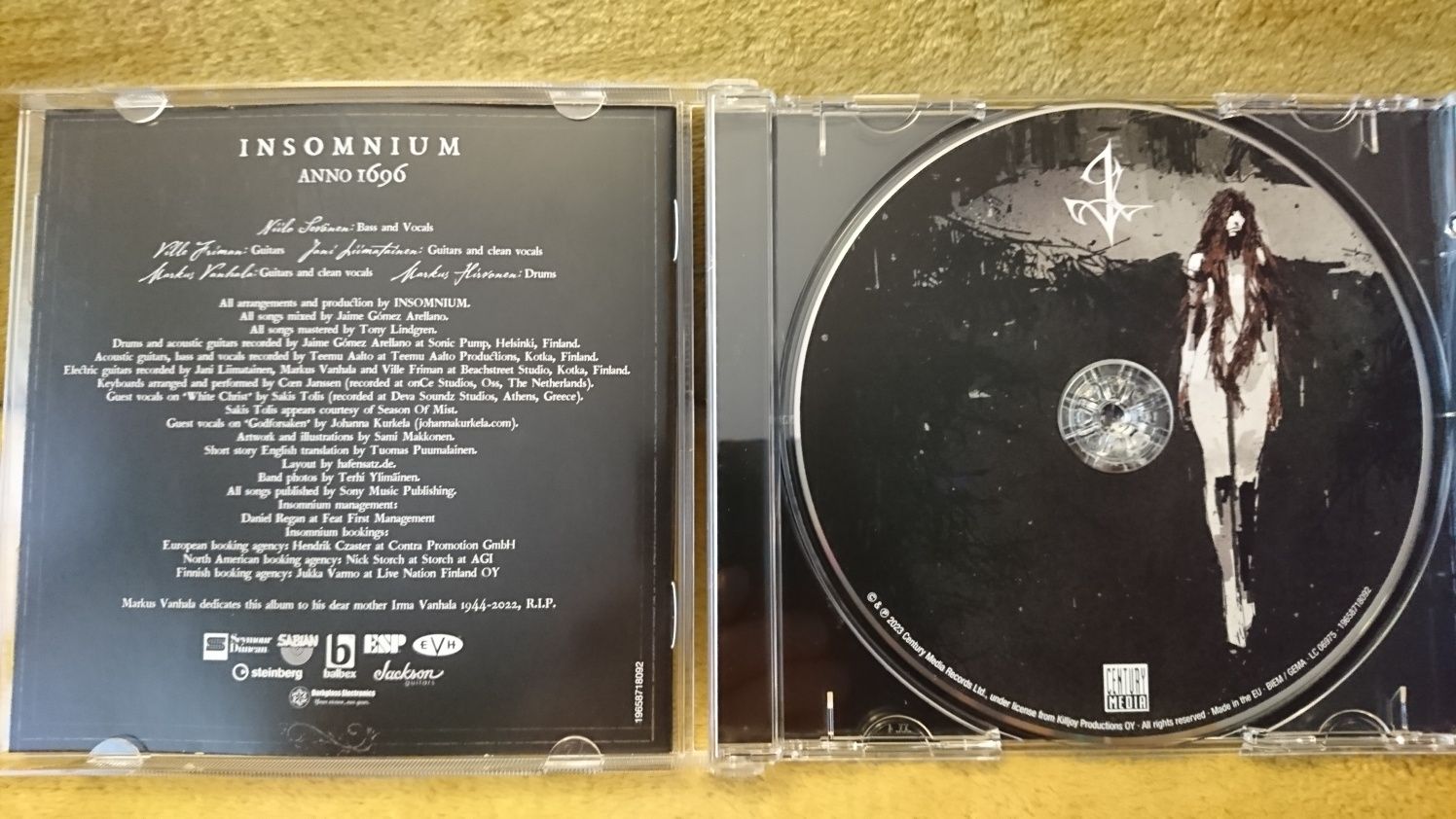 INSOMNIUM - Anno 1696 CD. Melodic death metal. NOWA ZE SKLEPU!