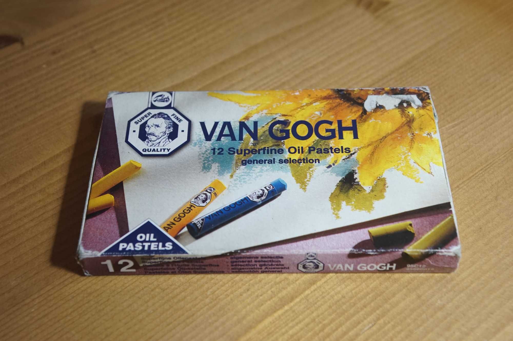 Pastéis a óleo Van Gogh - 12 cores