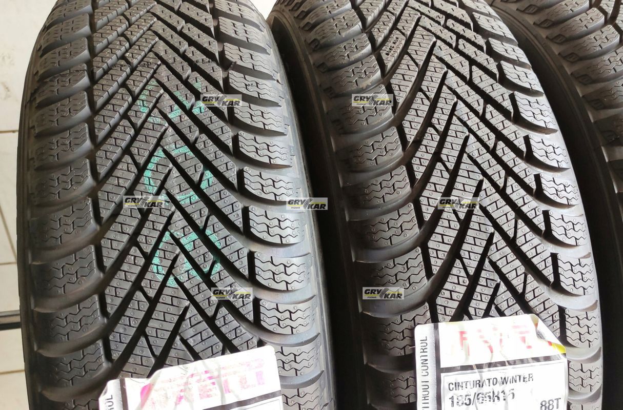 4x 185/65r15 Pirelli Winter Cinturato Tm E/B/66dB 3 lata gwar.