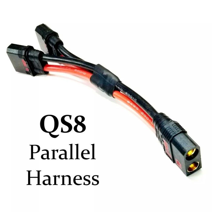 Разъем питания QS8-S Female Male Оригинал штекер Силовой коннектор