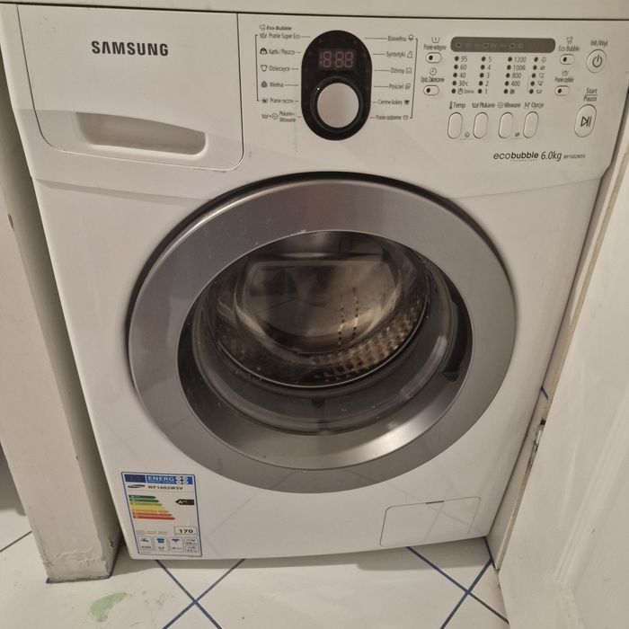 Pralka, samsung Eco bubble. 6 kg, energooszczedna