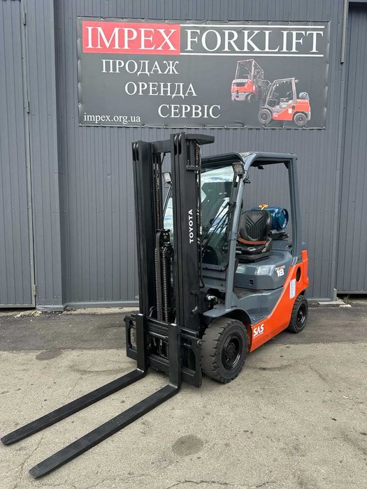 Навантажувач газовий TOYOTA 02-8FGF18, 2021 рік, погрузчик Тойота