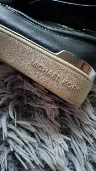 Buty Michael Kors, trampki Slip On MK, roz.36,5-37 (6 i 1/2)