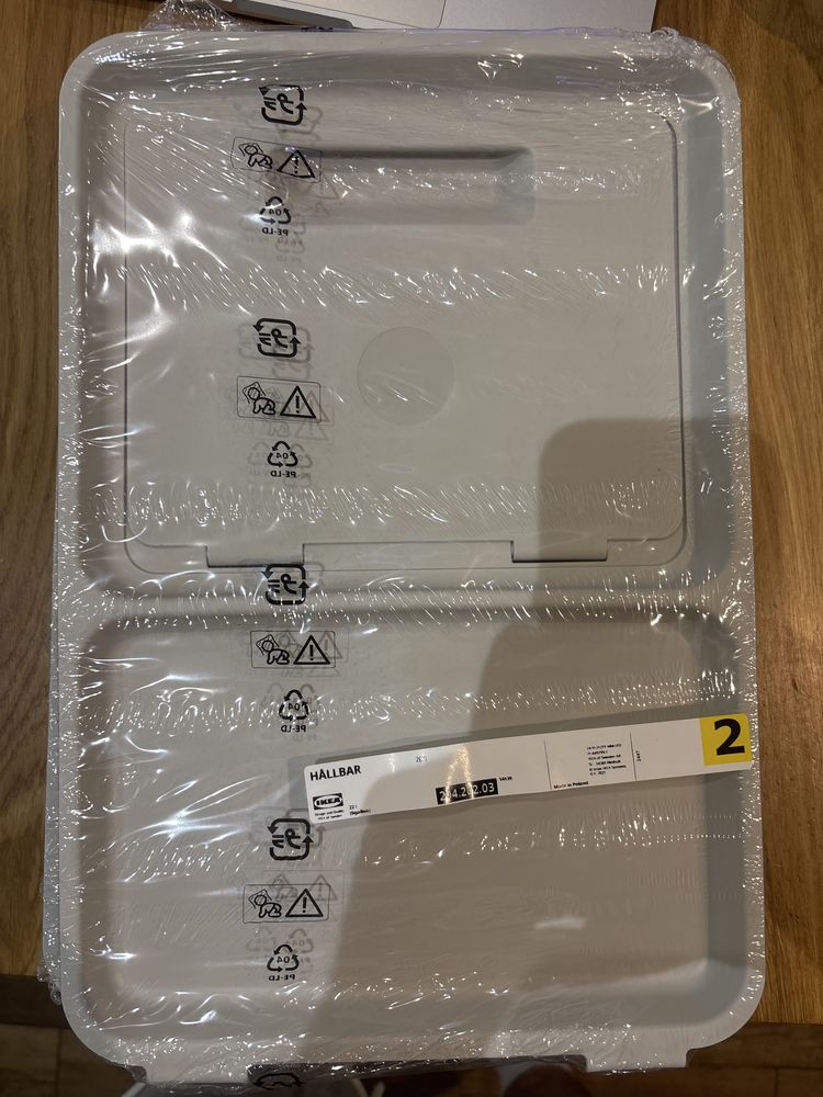 Hallbar pokrywka na kosz Ikea 22l