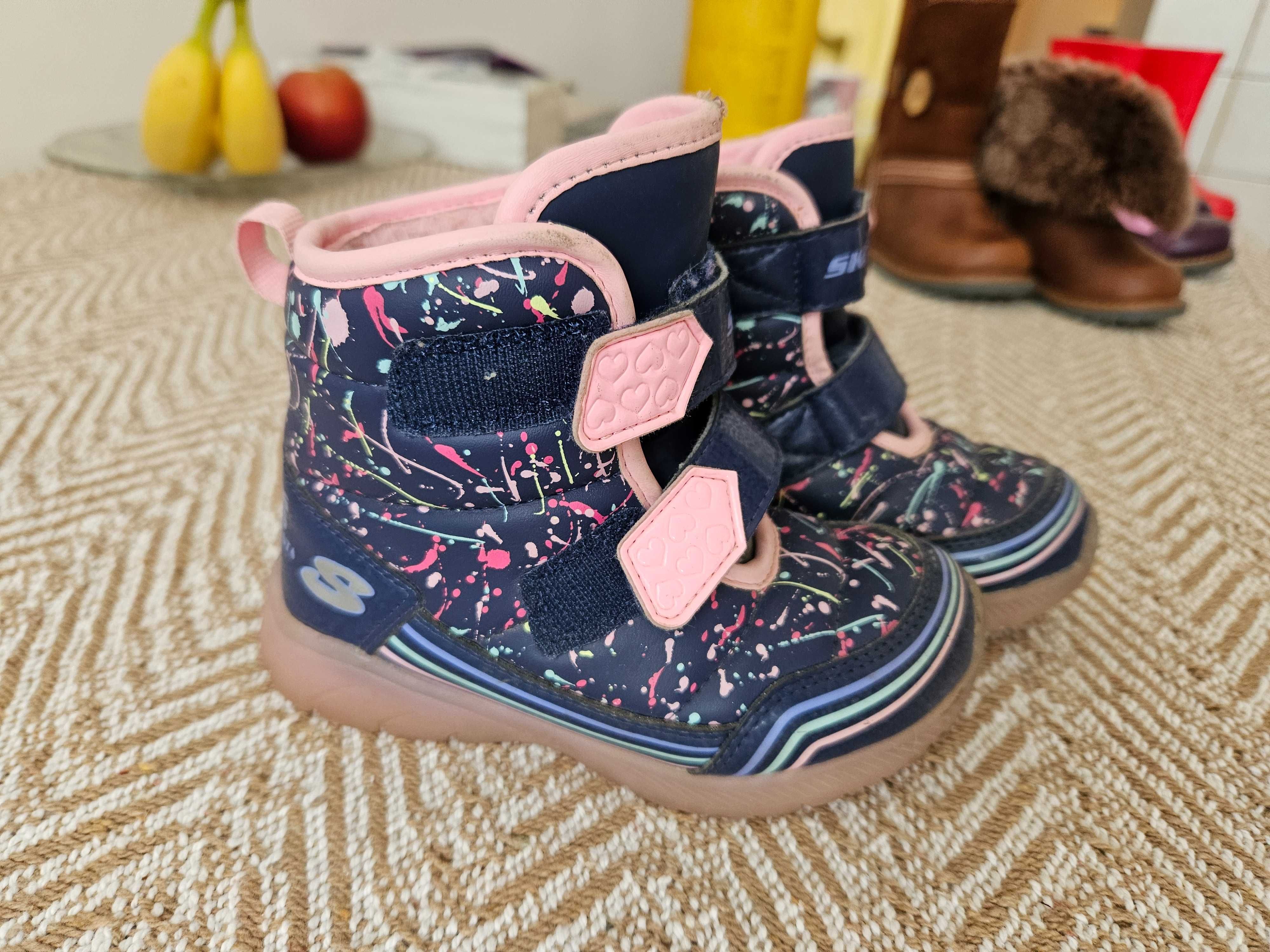 Дитячі зимові чоботи Skechers 24 розмір