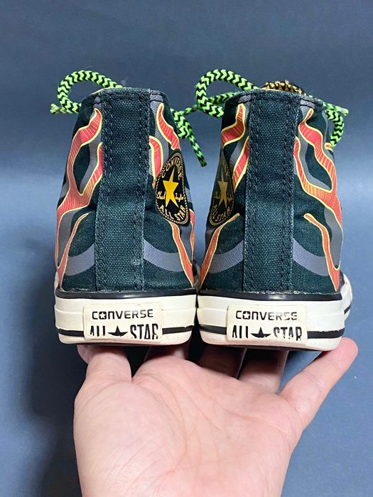 Кеды высокие Converse All Star 33 р (21,5 см стелька) конверсы детские