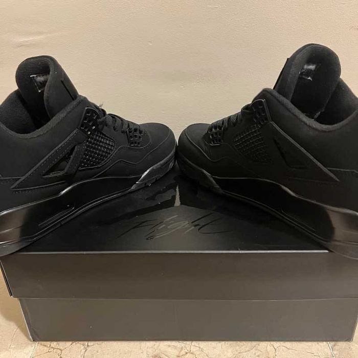 Buty meskie Mokasyny Jordan 4 Retro Black Cat R.45