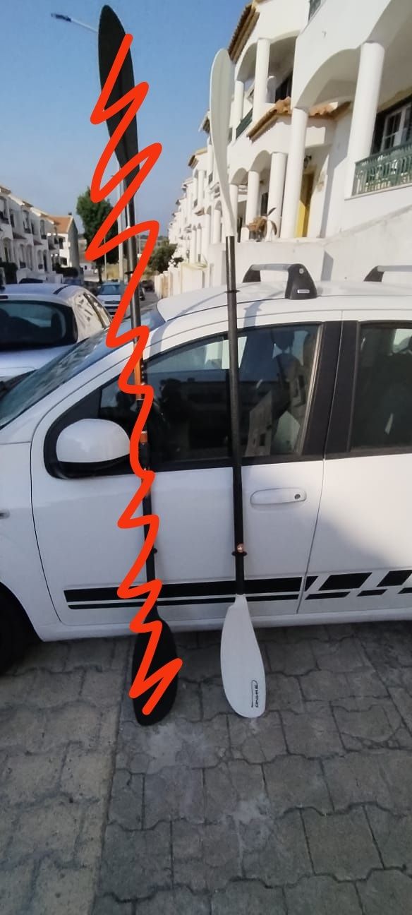 Vendo Pagaia Swing de carbono