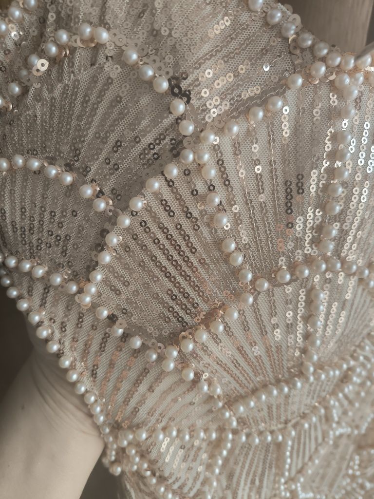 Vestido beje novo