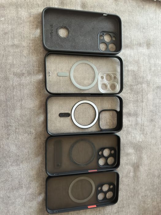 Pack 5 Capas iPhone 14 Pro MagSafe