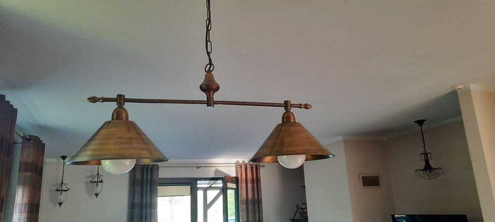 Lampa almi decor nad stół, jak nowa